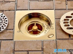卫生间地漏往外冒水,可能是下水道堵塞导致