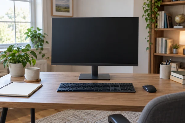 电脑任务栏总是自动收起来，怎么让它常驻？Windows 11设置方法 · AI创意图，非现场实拍