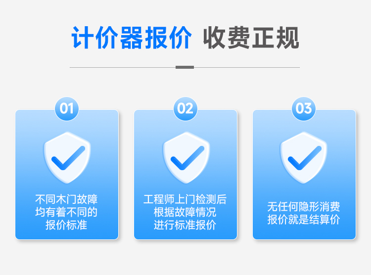 木门维修服务说明