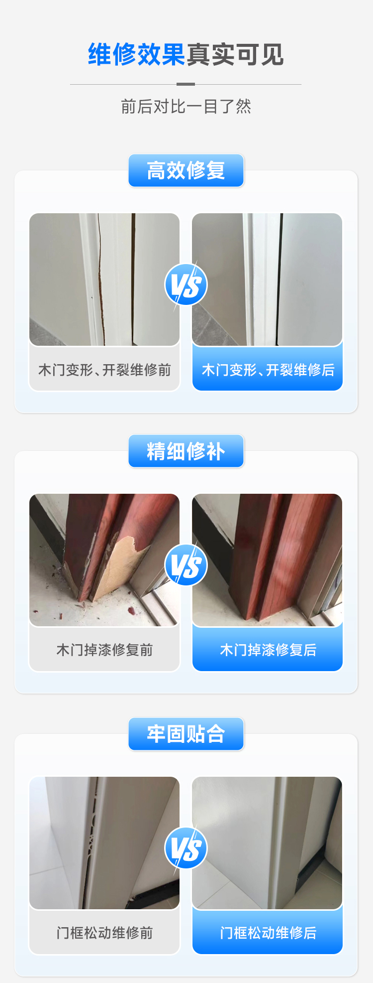 木门维修服务说明