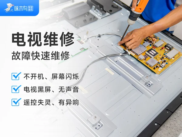 电视维修 · 官网品类配图，非本文现场实拍